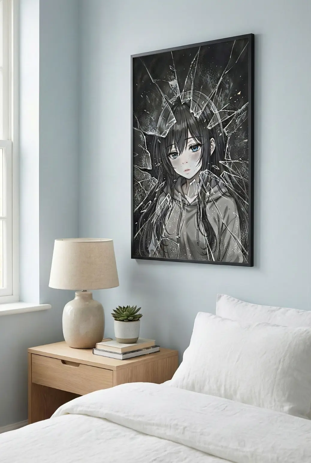 A high-quality JPG file preview of the 5152 x 7680 pixel artwork, showcasing the professional 300 DPI quality and sharp lines intended for large format printing.